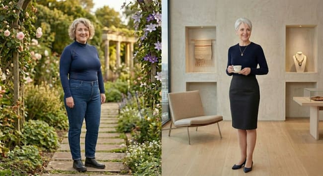 Lisa before and after