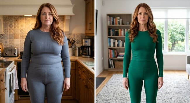 Mary before and after